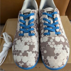 NOBULL Camouflage Sneakers with Blue Highlights